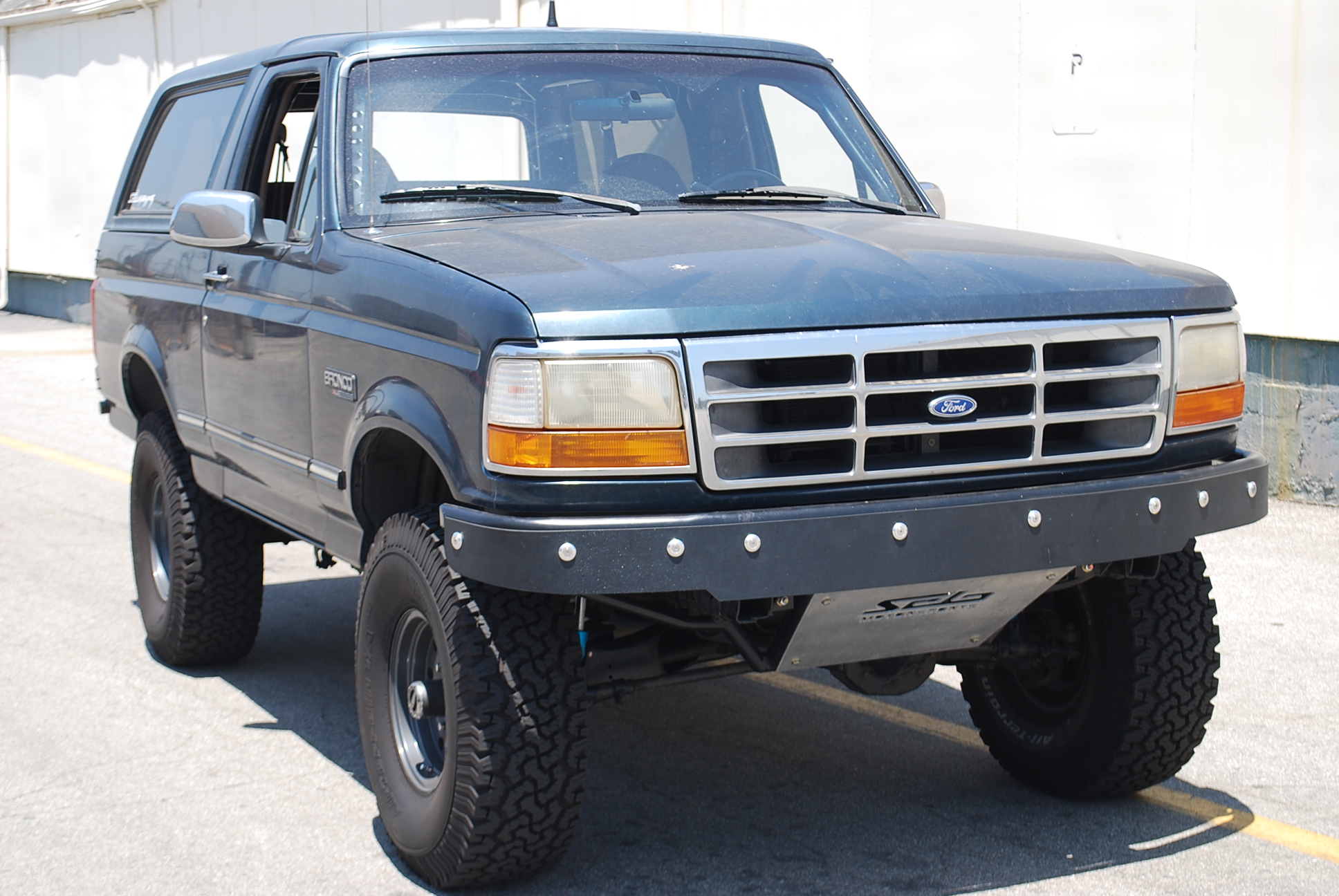 1996 Ford bronco prerunner bumper #5